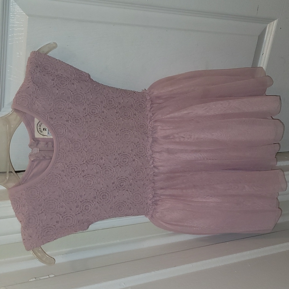 Taylor Joelle size 4 dress mauve color Beautiful!!
